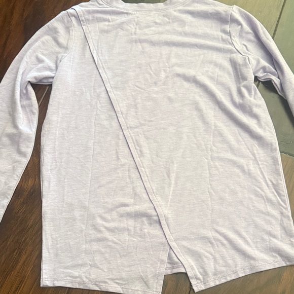 Umbro Light Purple Long Sleeve Tee - Picture 3 of 3